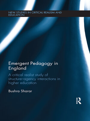 cover image of Emergent Pedagogy in England
